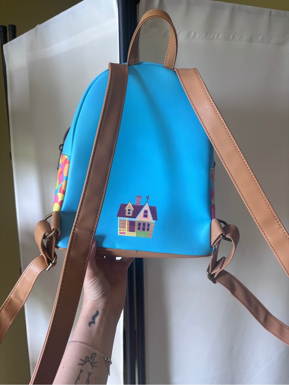 Loungefly Up Carl & Ellie Mini Backpack — Blue Multi - Picture 2 of 4